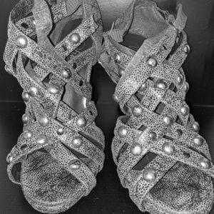 Gray heels from Vanity